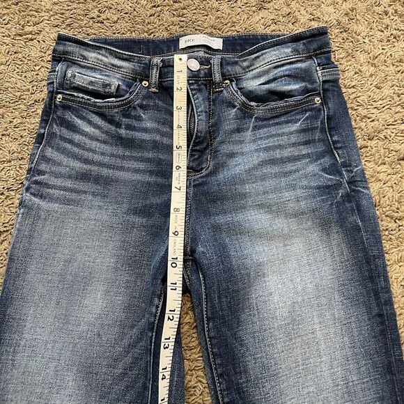 BKE Jeans Womens 26x29.5 Parker Universal Fit High Rise Super Flare Distressed - Picture 9 of 16